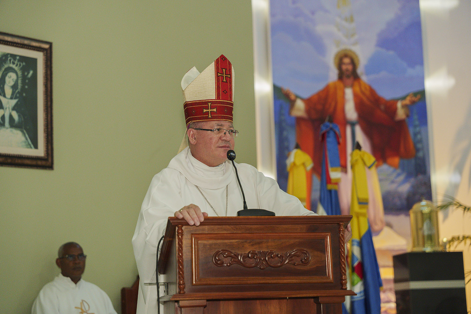 Mons Jose Amable Duran Tineo administrador apostolico de la Diocesis de La Vega